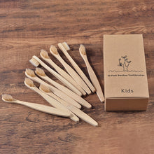 Load image into Gallery viewer, New design mixed color bamboo toothbrush