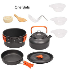 Load image into Gallery viewer, Camping Cookware Kit