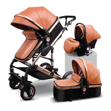 Load image into Gallery viewer, Newborn Baby Stroller 3 in 1 High Landscape Carriage