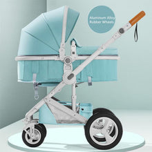 Load image into Gallery viewer, Newborn Baby Stroller 3 in 1 High Landscape Carriage