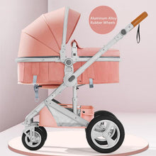 Load image into Gallery viewer, Newborn Baby Stroller 3 in 1 High Landscape Carriage
