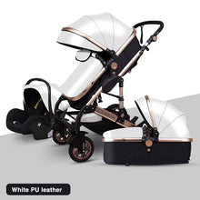 Load image into Gallery viewer, Newborn Baby Stroller 3 in 1 High Landscape Carriage