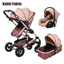 Load image into Gallery viewer, Newborn Baby Stroller 3 in 1 High Landscape Carriage