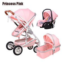 Load image into Gallery viewer, Newborn Baby Stroller 3 in 1 High Landscape Carriage