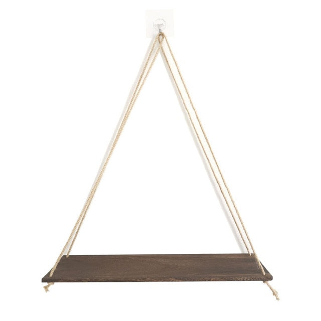 Premium Wood Swing Hanging Rope